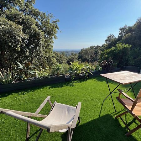 לה-לונד-לה-מורה Appartement Valcros - Jardin Vue Mer מראה חיצוני תמונה