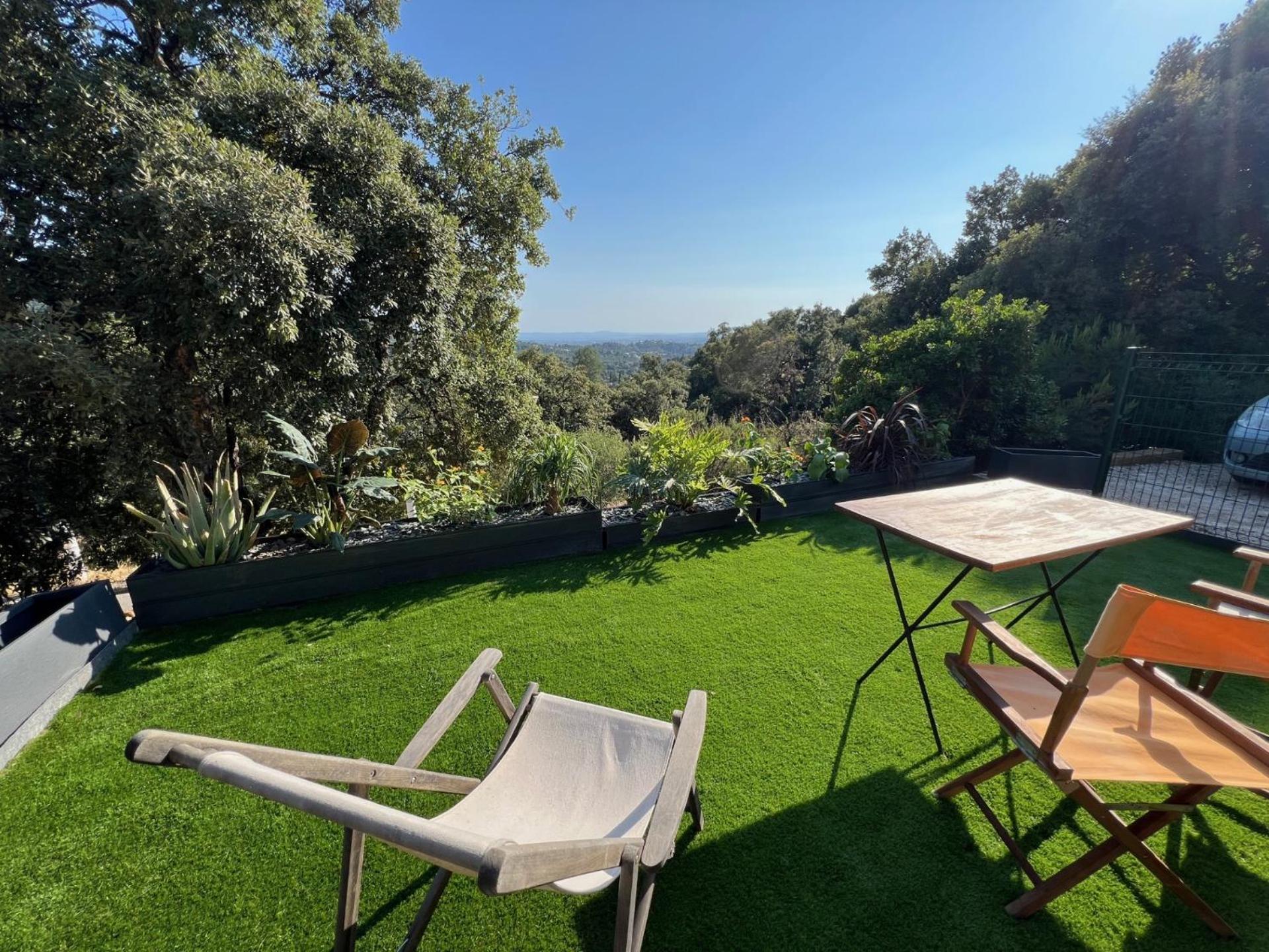 לה-לונד-לה-מורה Appartement Valcros - Jardin Vue Mer מראה חיצוני תמונה