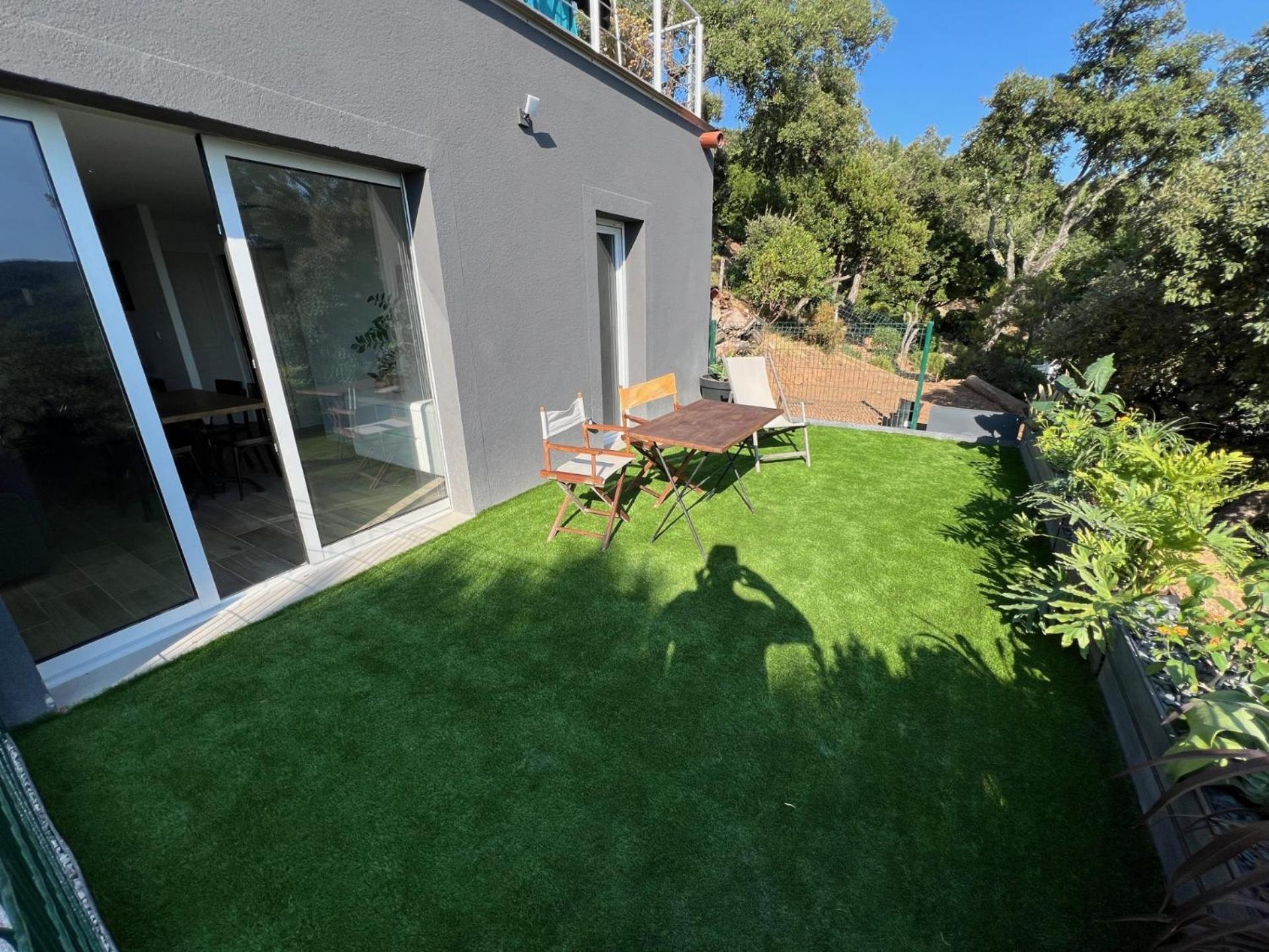 לה-לונד-לה-מורה Appartement Valcros - Jardin Vue Mer מראה חיצוני תמונה